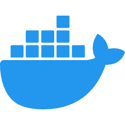 Logo di Docker, piattaforma per la containerizzazione di applicazioni