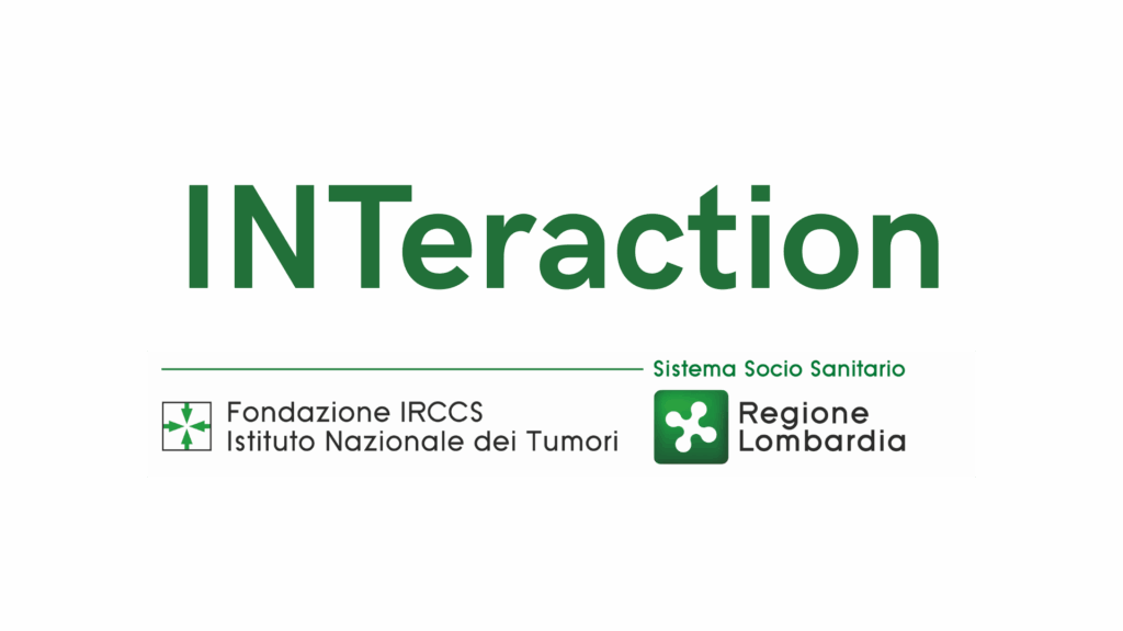 Logo INTeraction Istituto Nazionale dei Tumori e Regione Lombardia